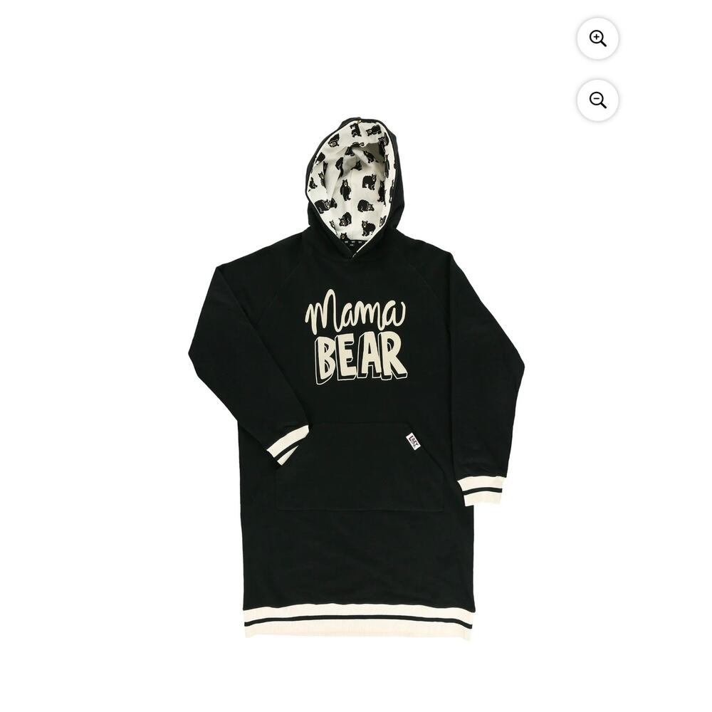 Mama Bear LazyOne Oversized Hoodie Hooded Sweatshirt - Size: Small / Medium